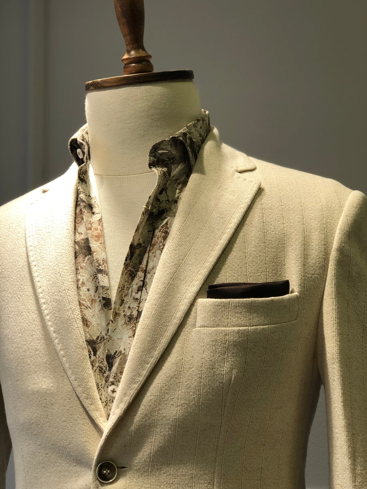 Rajmes men's linen blazer