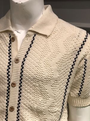 Knitted Shirt With Buttons