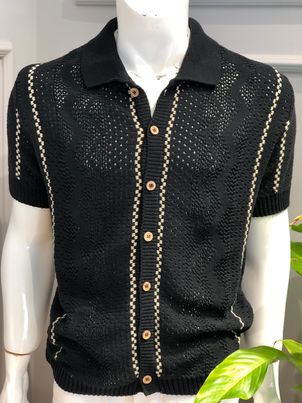 Knitted Shirt With Buttons