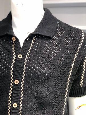 Knitted Shirt With Buttons