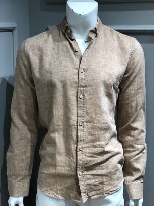 Casual Linen Men's Shirt