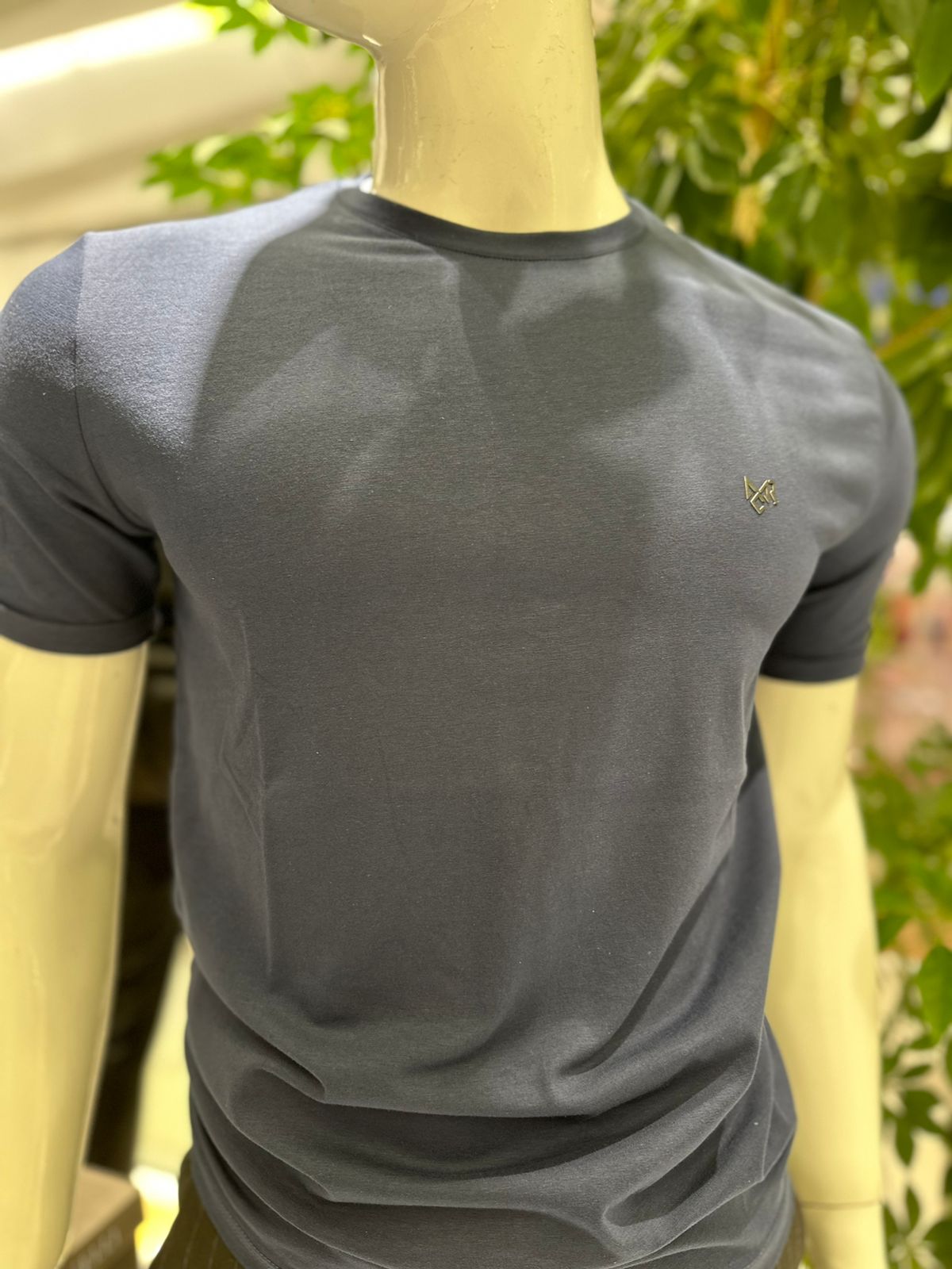 Casual Round Neck Men's T-Shirt
