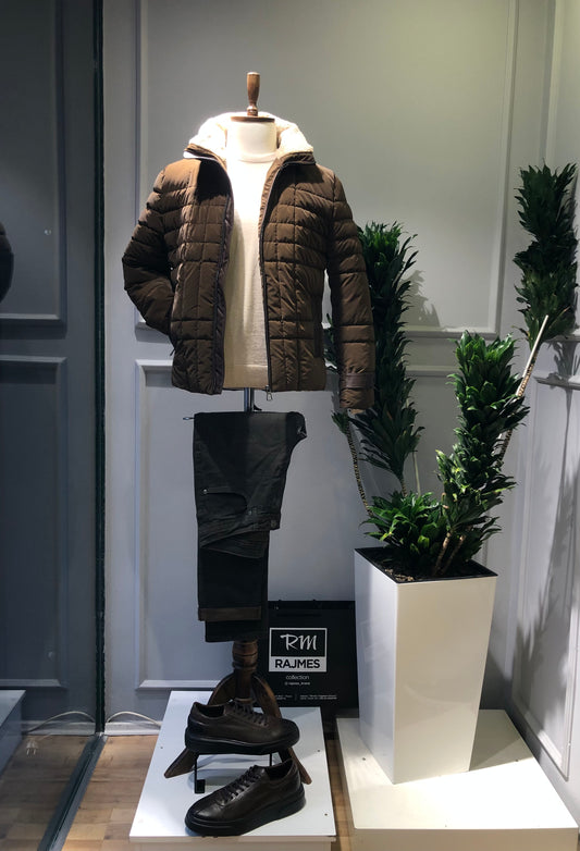 Rajmes men'n puffer jacket