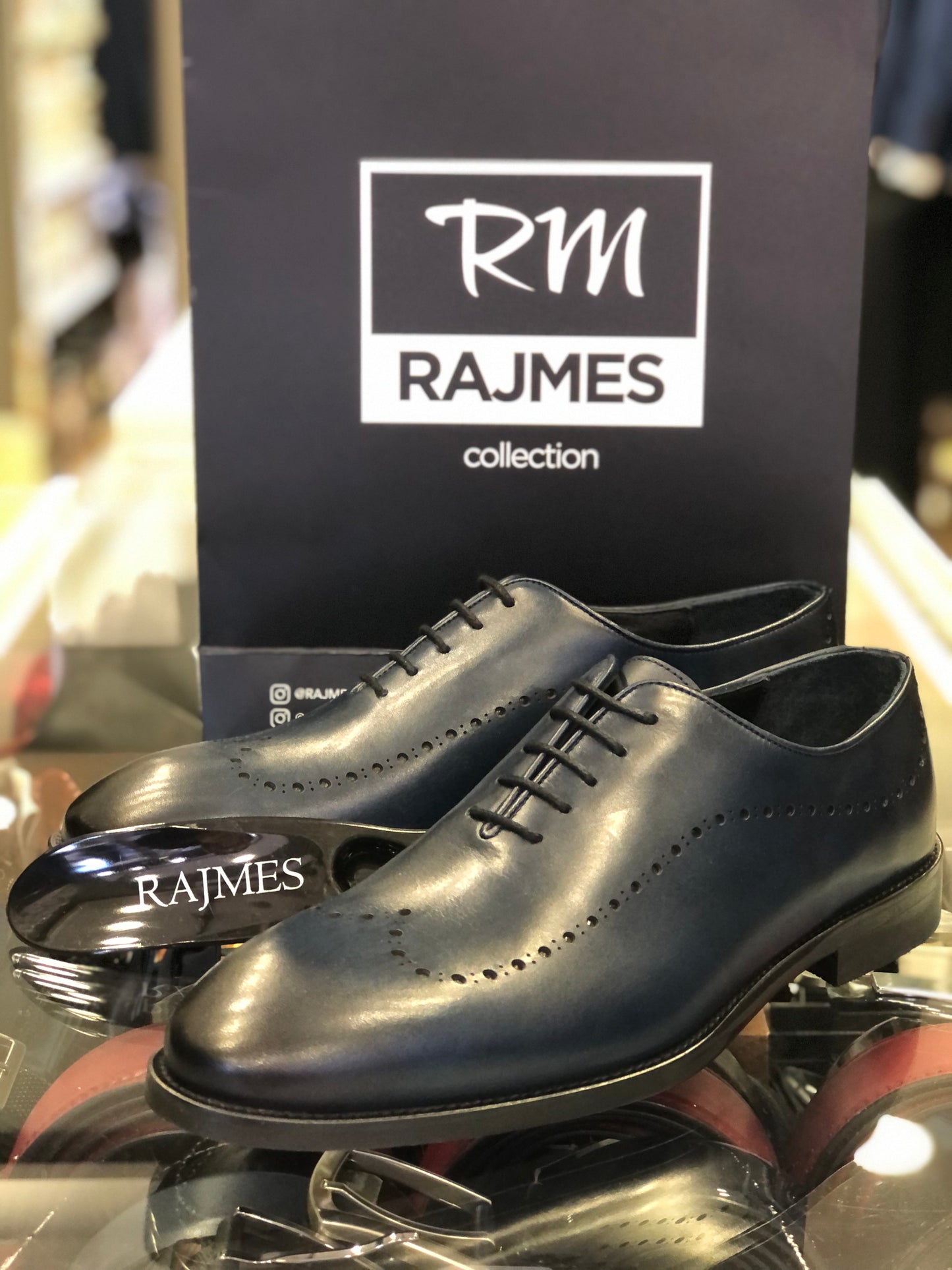 Rajmes genuine leather shoes