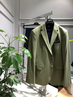 Olive Green Big Size Man's Jacket